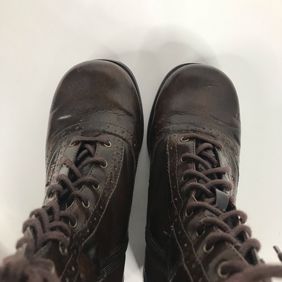 Vintage MUDD Boots Knockabout Platform Chunky Heel - Picture 5 of 15